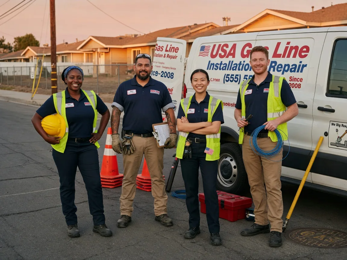 Gas Line Installation company in Conway Springs, KS